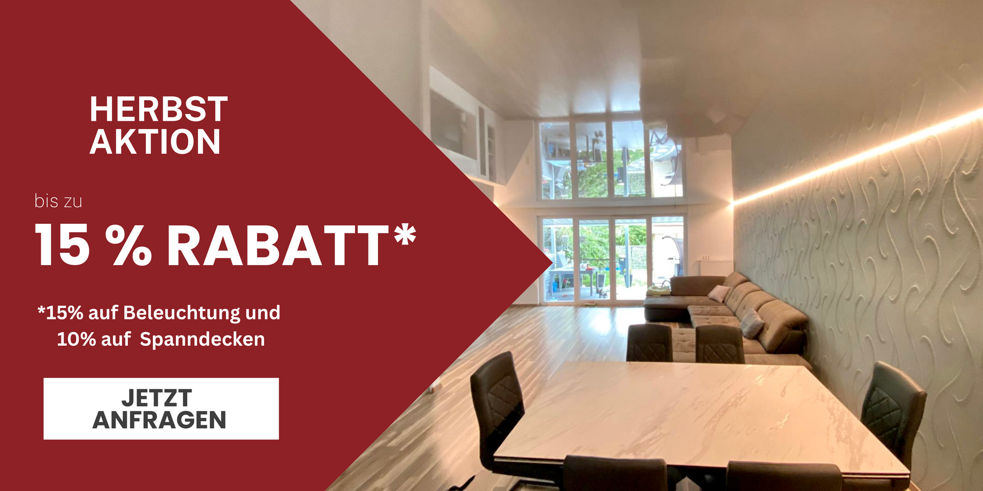 Spanndecken Preis Rabatt